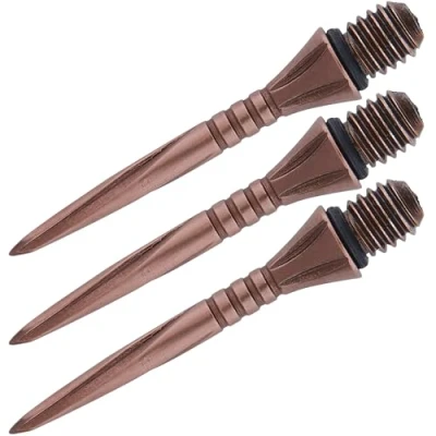 Image of Unicorn Swytch Volute Converta Darts Points Steel with Titanium Coating Red 27 mm Pack of 3