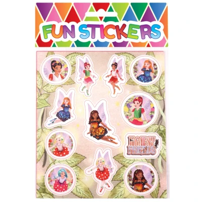 Image of Henbrandt 6 Packs Mini Fairy Stickers Girls Party Loot Bag Fillers