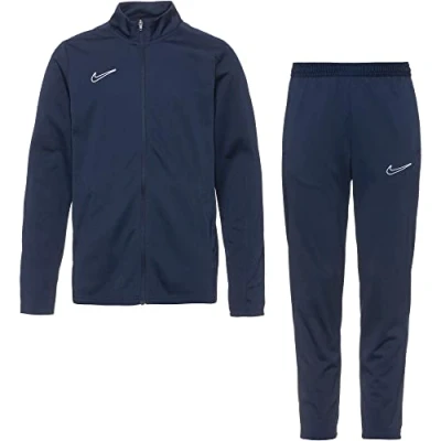 Image of Nike Performance Academy 23 Track SUIT Branded Unisex SET Tracksuit for kids, Size: 12 13y, Obsidian/white