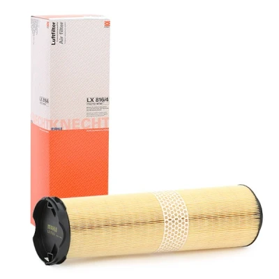 Image of 6110940204, A6110940204 Air Filter MAHLE ORIGINAL LX 816/4 433,5mm 119,8mm Insert MERCEDES BENZ: E Class Saloon, T modell