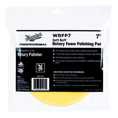 Image of Meguiar&#039;s Professional Soft Buff Rotary Foam Polishing Pad 7&quot; WRFP7