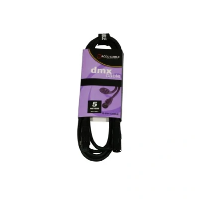 Image of Accu Cable 5m 5 Pin DMX Black