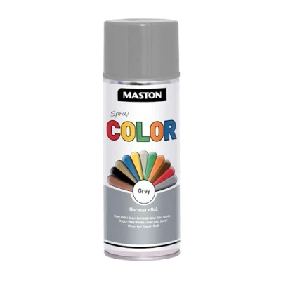 Image of Maston Spray Paint Color Grey Gloss 400ml