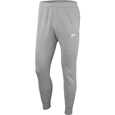 Image of Nike Sportswear M NSW CLUB JGGR FT Tracksuit bottoms, Men&#039;s, Size: XXL, Dark grey heather/matte silver/white