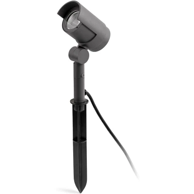 Image of Foc LED Outdoor Short Spike Light Dark Grey IP65