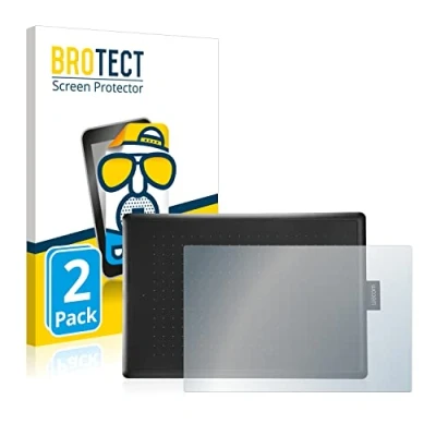 Image of brotect Screen Protector Anti Glare compatible with Wacom One Medium (2 Pack) Matte, Fingerprint Protection Film