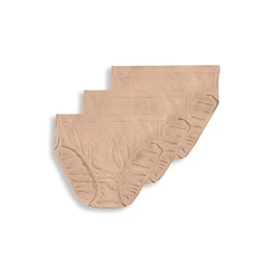 Image of Jockey Women&#039;s Underwear Elance Breathe French Cut 3 Pack, Light, 6