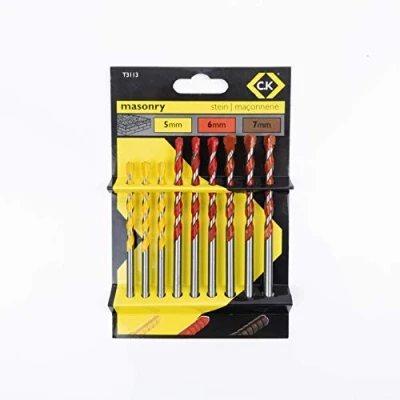 Image of C.K Masonry Colour Drill Bit Set of 9