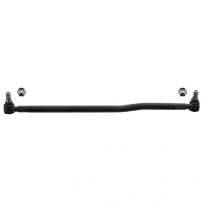 Image of 0014605505, 0024600705, 0034603405, A0014605505, A0024600705 Centre Rod Assembly FEBI BILSTEIN 28625 Front Axle Push with nuts BMTS Turbo NEW