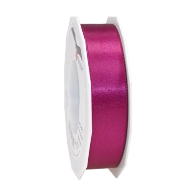 Image of C.E. Pattberg SATIN violet gift ribbon, 27 yards for Wrapping Gifts, 1 inch width, Ribbon Decorating &amp; Crafting, Decorative every occasion