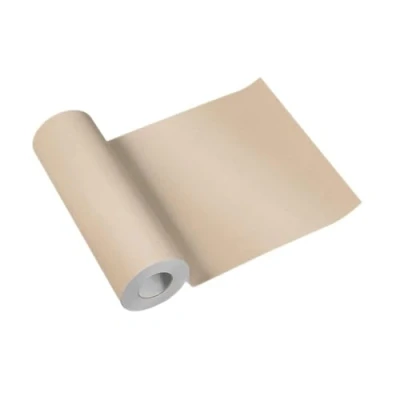Image of PAW Tablerunner made of airlaid (40 cm x 24 m) I Tabledecoration for communion, confirmation, wedding, birthday, garden party, baptism Tabletape monochrome, beige Color: monocolor