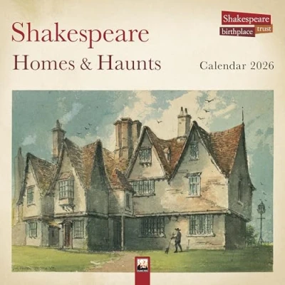 Image of Shakespeare Homes &amp; Haunts Calendar 2026