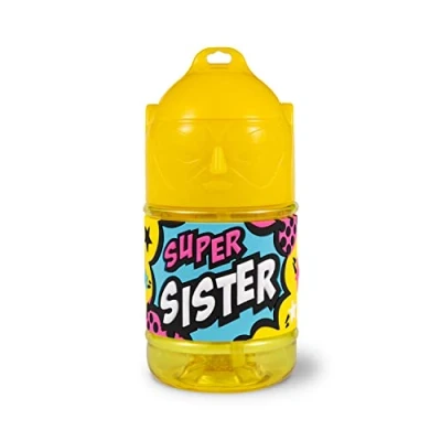 Image of Personalised Super Drinks Bottle (Super Sister)
