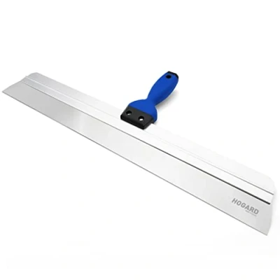 Image of HOGARD 24&quot; Taping Knife Made of Stainless Steel with a Soft Grip Perfect Plastering Tool in EU