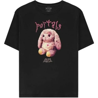 Image of Rock Off officially licensed products Melanie Martinez Portals Bunny T Shirt M Black