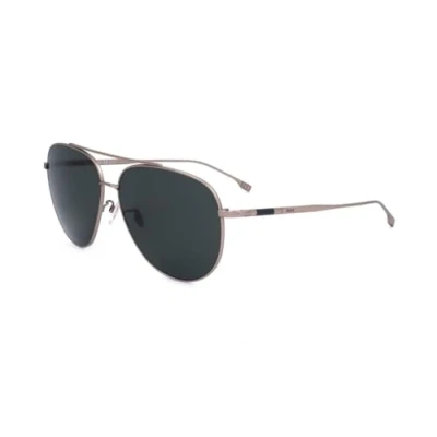 Image of Hugo Boss Mens 1296/F/S AOZ QT Gold Sunglasses Metal One Size