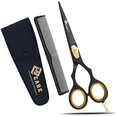 Image of YSCARE Hairdressing Barber Hair Scissor for Professional Hairdressers Barbers Stainless Steel Cutting Shears Salon Barbers, Men, Women, Children and Adults (6.5&quot;)