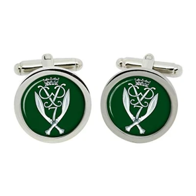 Image of 7th Duke of Edinburgh&#039;s Own Gurkha Rifles, British Army Cufflinks in Box