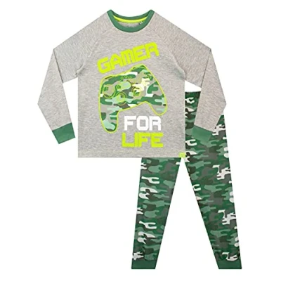 Image of Harry Bear Boys Pyjamas Gaming Multicoloured 11 12 Years