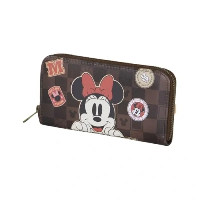 Image of Disney Minnie Mouse Journey Essential Wallet, Brown, 19 x 10 cm