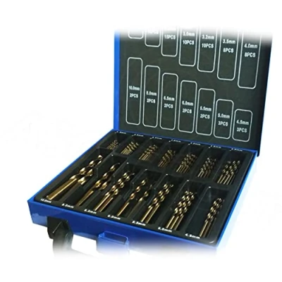 Image of 99 Piece Cobalt Drill Bit Set (HSS Co/Stainless Steel) ARS Steel Designed for Stainless