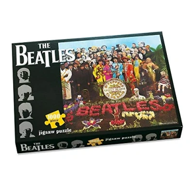 Image of The Beatles Official Sgt Pepper&#039;s Lonely Hearts Club Band Album Cover 1000 Piece Jigsaw Puzzle