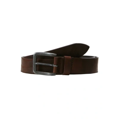 Image of Jack &amp; Jones Jacvictor BELT Belt, Men&#039;s, Size: 42, Black coffee