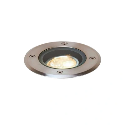 Image of Lucande LED deck light Jos, round, swivelling, IP67