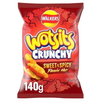 Image of Wotsits Crunchy Flamin Hot 140g