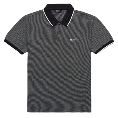 Image of Ben Sherman Black Polo Shirt (0071797)
