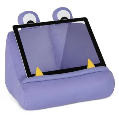 Image of Gifts for Readers &amp; Writers Children&#039;s iPad Stand Cuddly Reader Tablet Book Holder Reading Pillow Bedtime Adventures Lap Rest Cushion Fun Gift Lovers