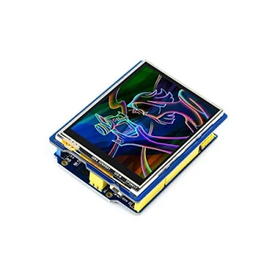 Image of Waveshare 2.8 inch TFT Resistive Touch LCD Shield 320x240 Resolution Onboard SPI Interface Display Screen Module Compatible with Leonardo NUCLEO
