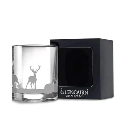 Image of GLENCAIRN Whisky Glass with Scottish Deer Skyline Etched 17 cl