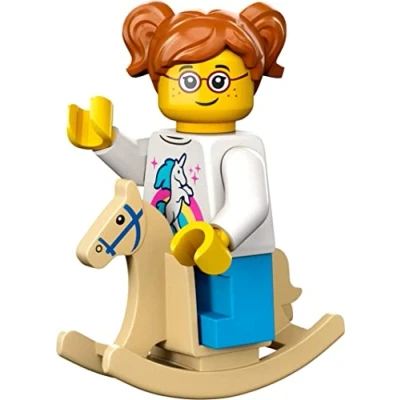 Image of LEGO Collectable Minifigures Series 24 Rockin&#039; Horse Rider 71037 (Bagged)
