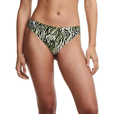 Image of Chantelle Women&#039;s, SOFTSTRETCH, Thong, Women&#039;s invisible lingerie, Mehrfarbiges Zebramuster, One Size