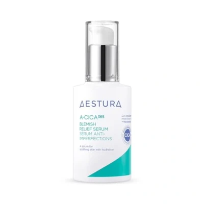 Image of AESTURA A CICA 365 BLEMISH RELIEF Serum Niacinamide for Dry and All Skin Types, Helping to Reduce the Appearance of Blemishes Dark Spots, Formulated without Fragrance, 40ml