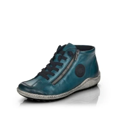 Image of Remonte Women&#039;s R1498 Ankle Boot, Petrol 12, 8 UK
