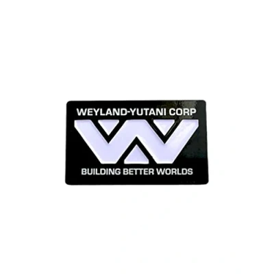 Image of Weyland Yutani Building Better Worlds Metal Pin Badge Brooch (Black)