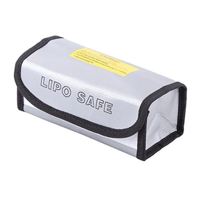 Image of Fireproof Explosionproof Lipo Safe Bag, Battery RC Guard Charging Protection Bag Explosion Proof Sack Pouch Protector