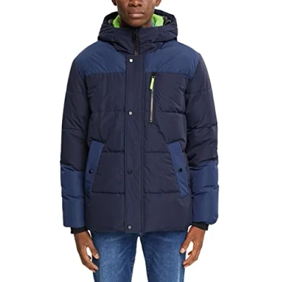 Image of ESPRIT Men&#039;s 102cc2g301 Jacket, Navy, L