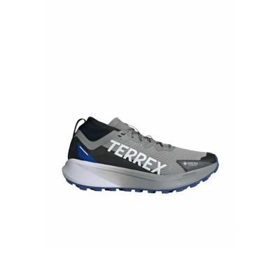 Image of Adidas Terrex Agravic Trail running shoes charcoal solid grey semi impact orange lucid blue, Men&#039;s, Size: 7 Textile