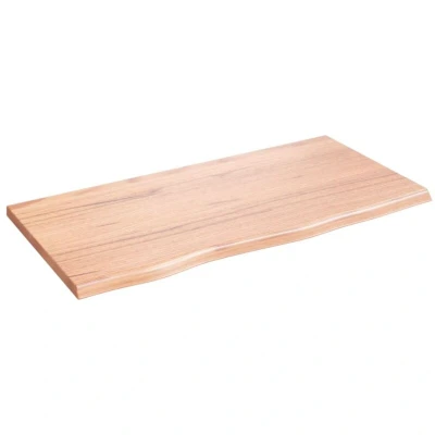 Image of vidaXL Wall Shelf Light Brown 80x40x2 cm Treated Solid Wood Oak