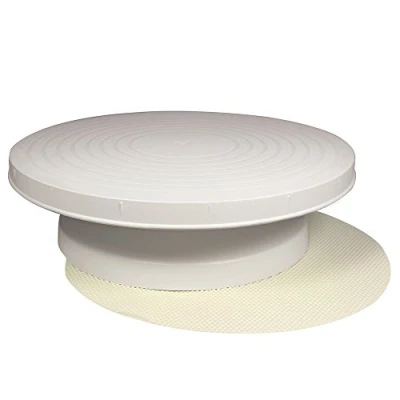 Image of PME Baker&#039;s/Confectioner&#039;s Turntable 31 x 8 cm, White, 31.5 cm