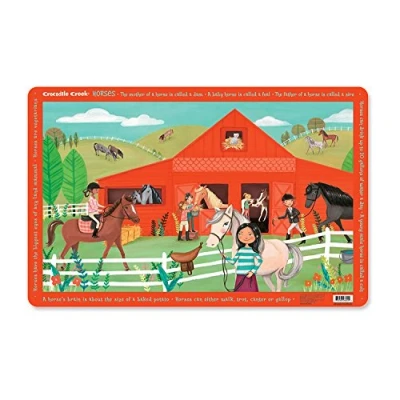 Image of Crocodile Creek Horses Placemat