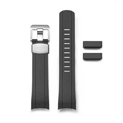 Image of CRAFTER BLUE CB10/CB10F 22mm Curved End Rubber Watch Strap Quick Release Replacement Band for Seiko Skx/SRPDxx /5 Sports / 5 GMT Series