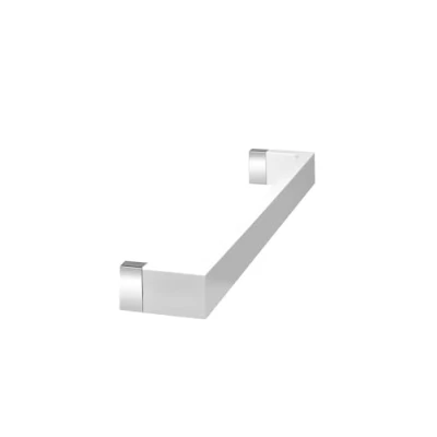 Image of Kartell Rail Plastic Towel Holder, White, 45 x 7.5 4 cm