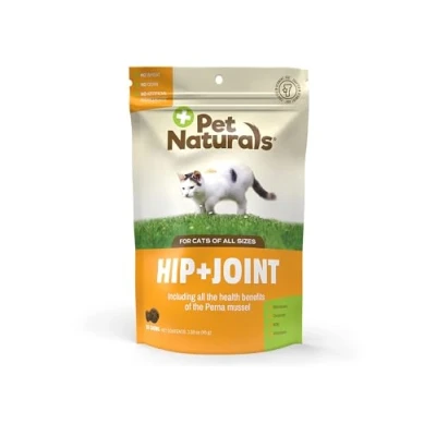 Image of Pet Naturals Hip + Joint for Cats, Daily &amp; Support Supplement, 30 Chews