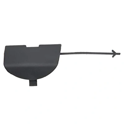 Image of Car Cover, Tow Hook Cover Front Bumper Towing Trailer Eye Repair Parts Fit for Fiat 500 2007 2015 Maintenance