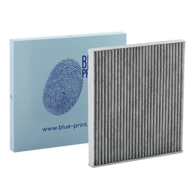 Image of 0897400850 Pollen Filter BLUE PRINT ADT32528 Activated Carbon 221mm 198mm 20mm TOYOTA: Corolla Verso, Avensis II Hatchback