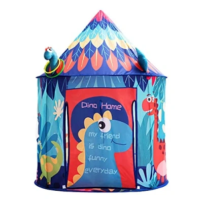 Image of Benebomo Kids tent, dinosaur play tent,toddler tent,wigwam tent,teepee tent for kids,Play house garden,tent kids,Dragon childrens indoor outdoor(With plastic ring)